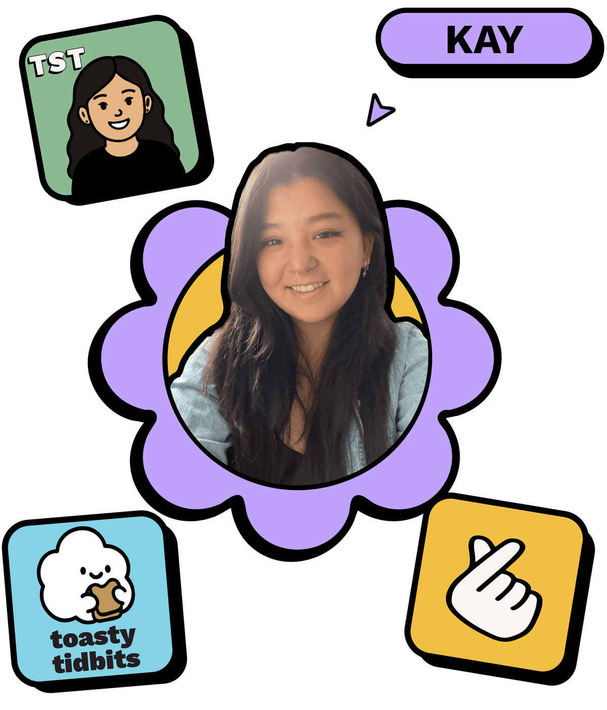 Kay, a Korean American, queer, and neurodivergent therapist.